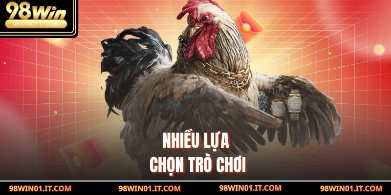 Nhiều lựa chọn trò chơi